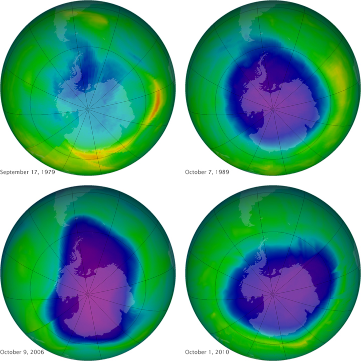 Oštećenje ozonskog omotača iznad Antarktika
