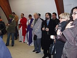 conference participants visiting viminacium